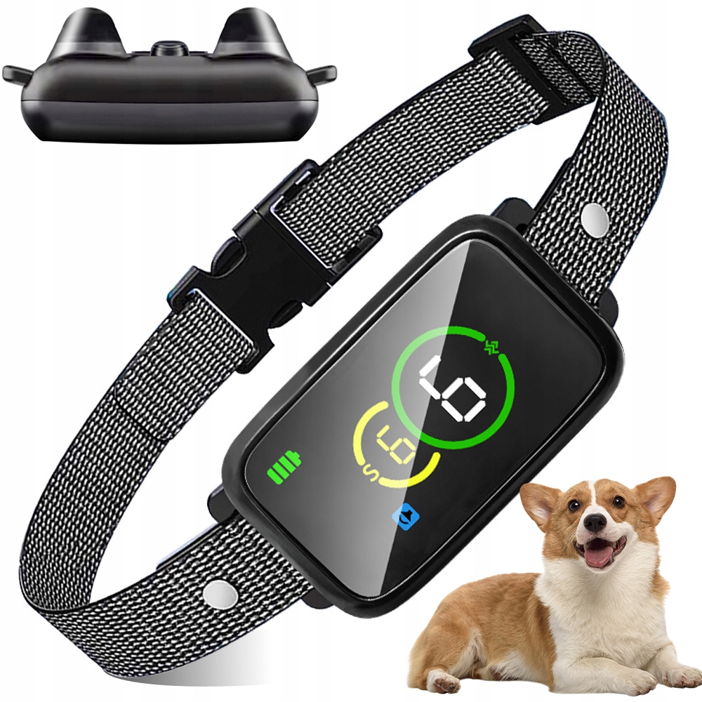 Levně Elektrický Protištěkací Obojek Pro Psa, Voděodolný, Univerzální, IP67