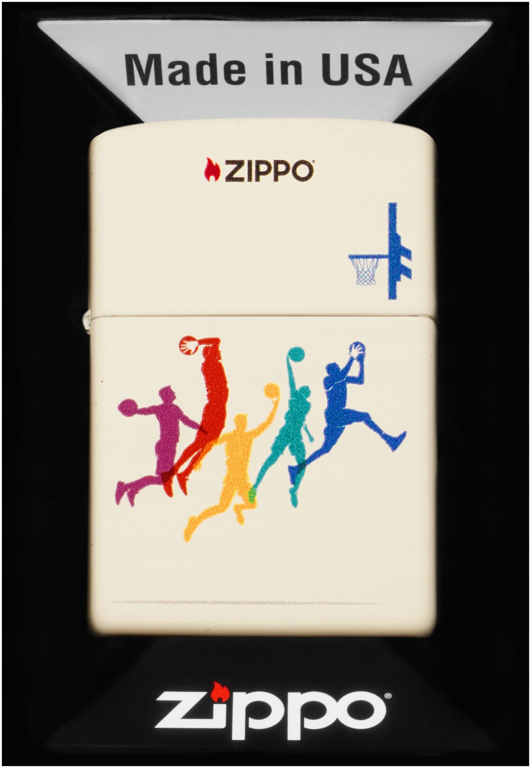 Zapalovač Zippo Hoops 60007157 Větruodolný benzínový