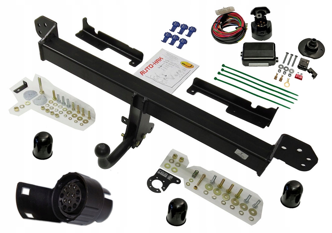 HAK Z MODUŁEM+7PIN/13P HONDA CR-V 4 IV+RM 2012do18 Rodzaj kuli Odkręcana