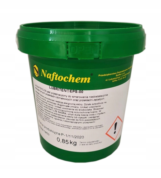

Smar przekładniowy przekładni Lubriten EPS-00 0,85