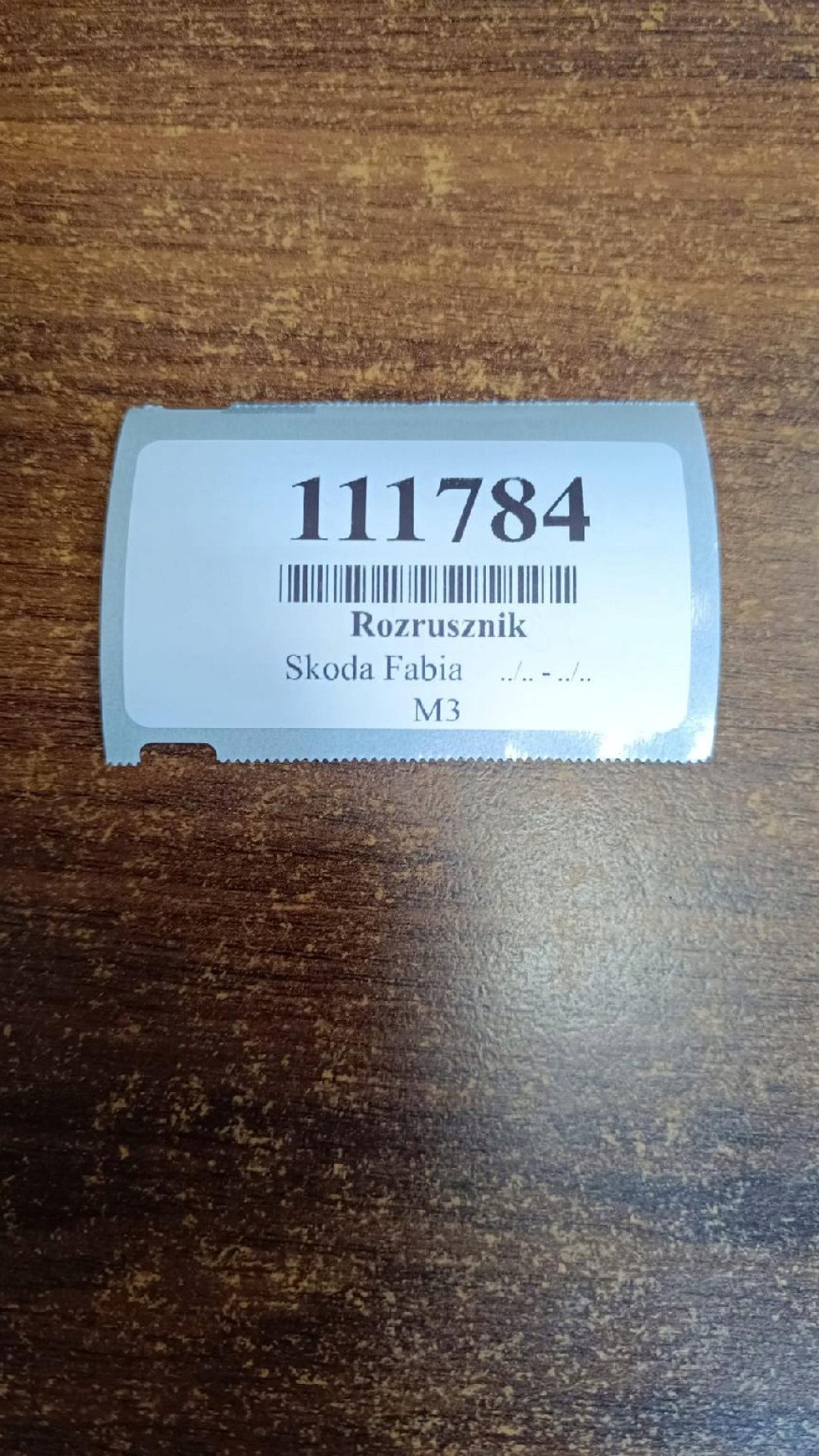 SKODA FABIA 1.2 startér 0001120400