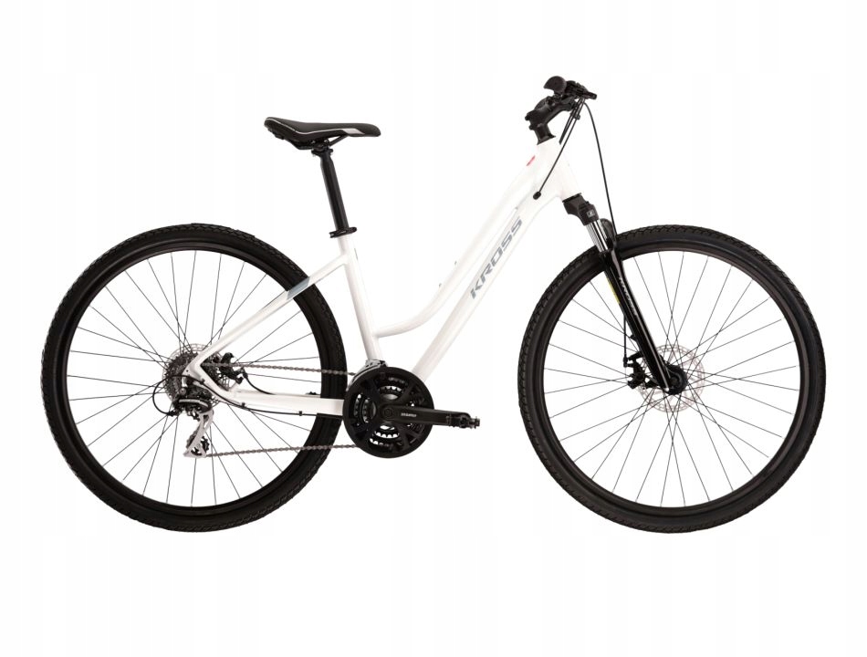 Rower crossowy Kross Evado 3.0 rama 19 cali koło 28 " biały