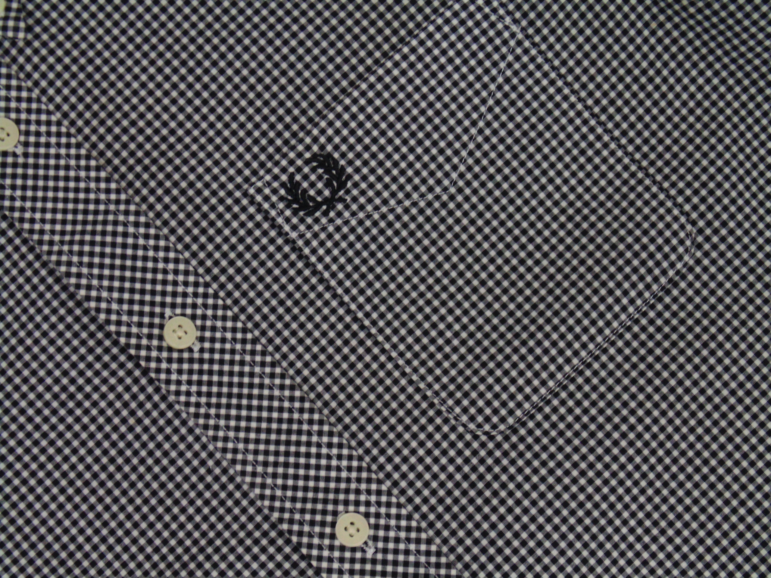 FRED PERRY SLIM KOSZULA W KRATE __ S Rozmiar S