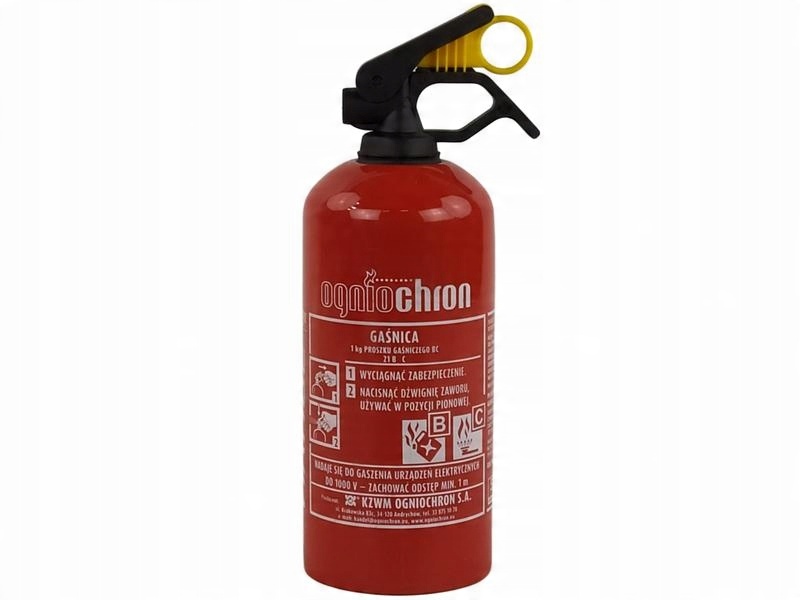 

Moje Auto Gaśnica Proszkowa Ogniochron 1KG