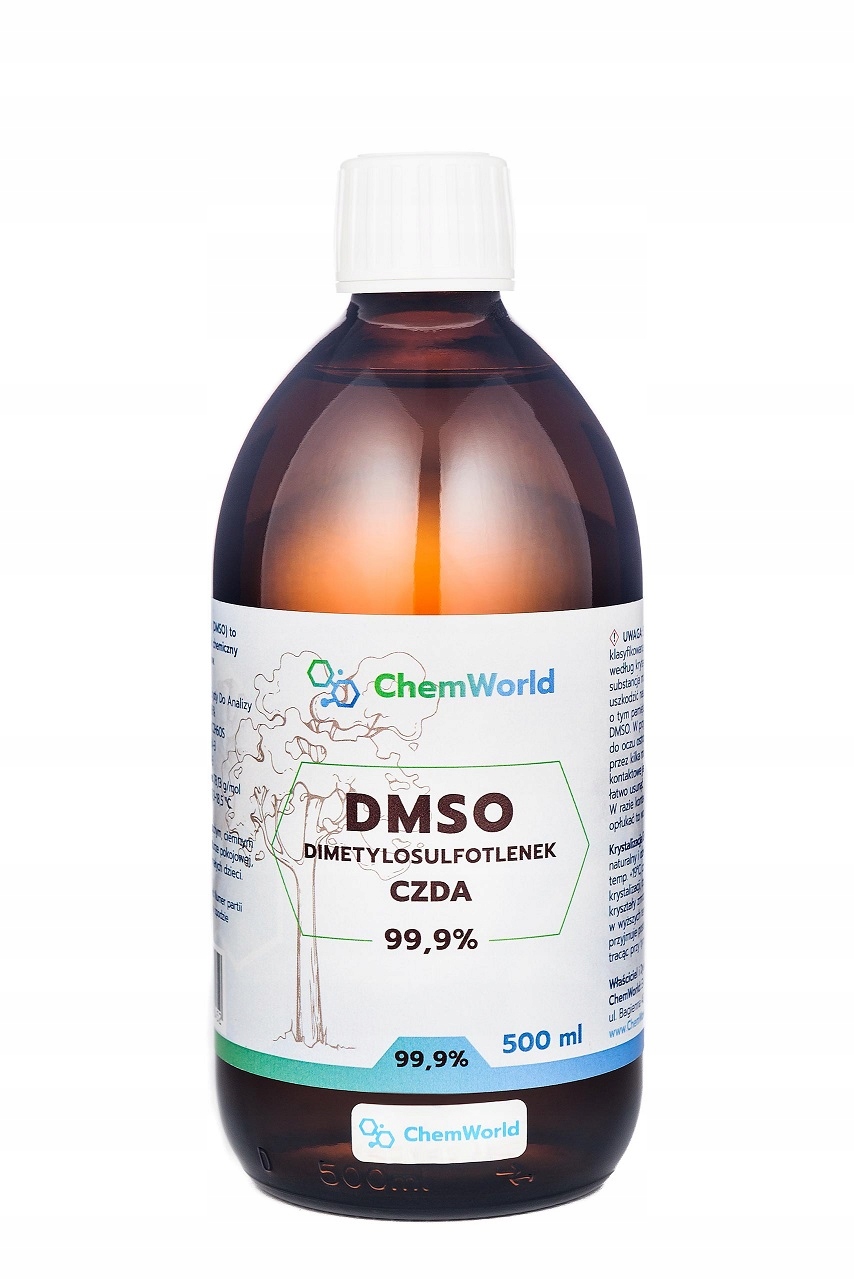 

Dmso Dimetylosulfotlenek Czda 500 ml - ChemWorld