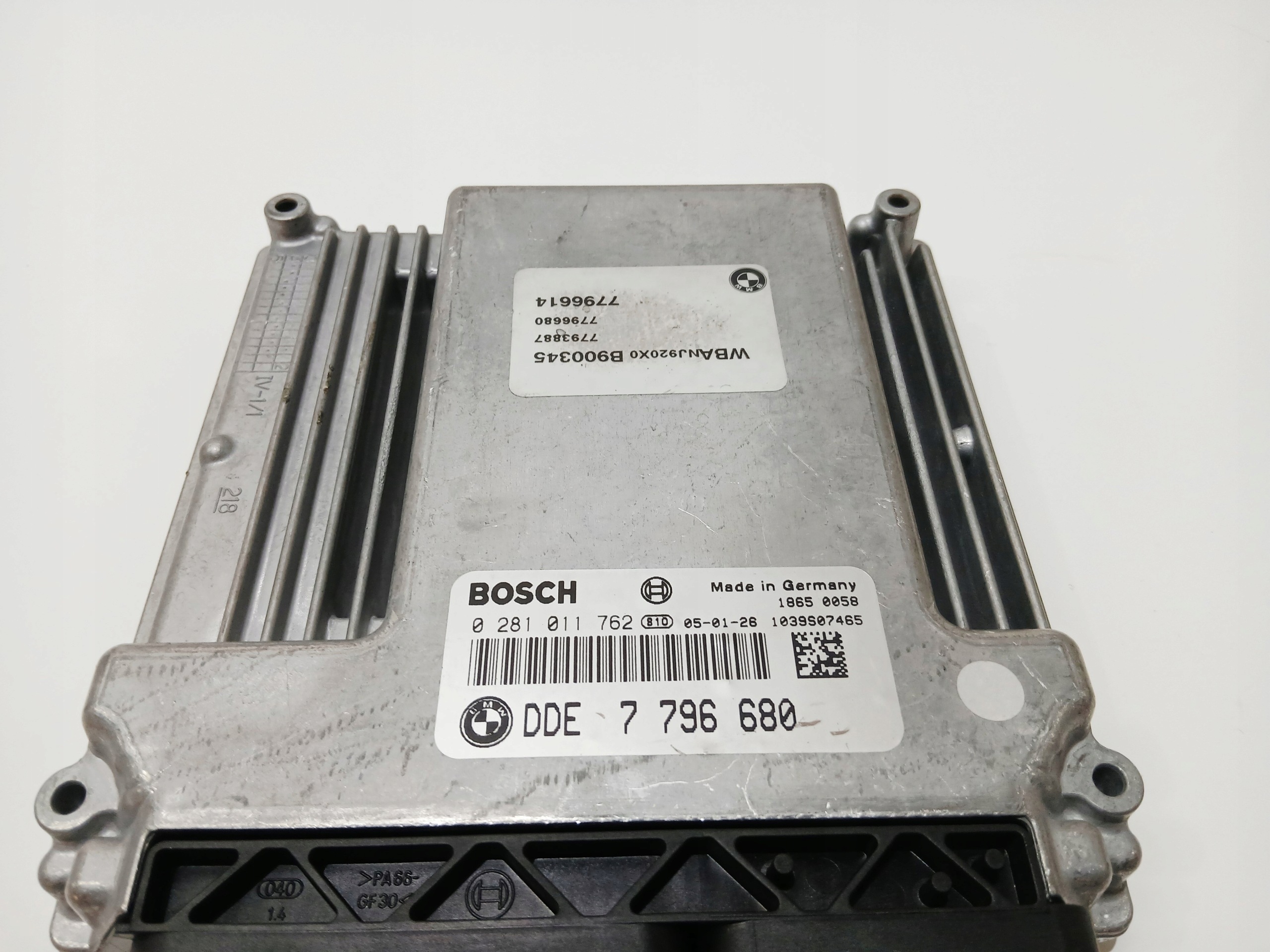 computer centralina motore BMW E60 E61 306D4 OE 7796680 (0000010)
