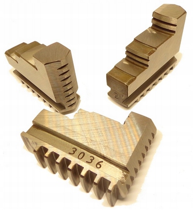 Szczęki Do Uchwytu Tokarskiego 160mm Zewnętrzne Prawe Tokarskie Zam Bison