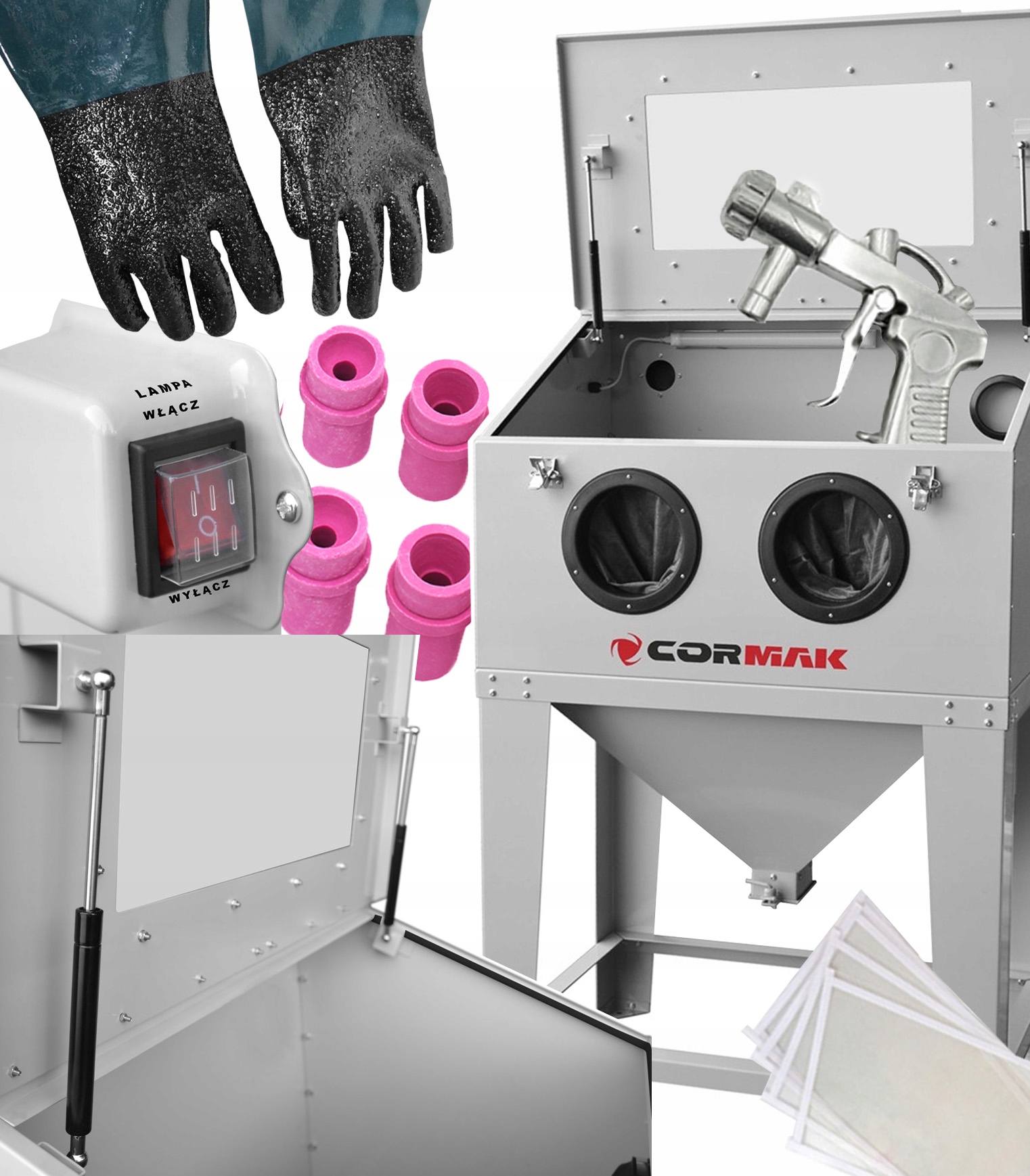 Пескоструйный станок Cormak 220 l