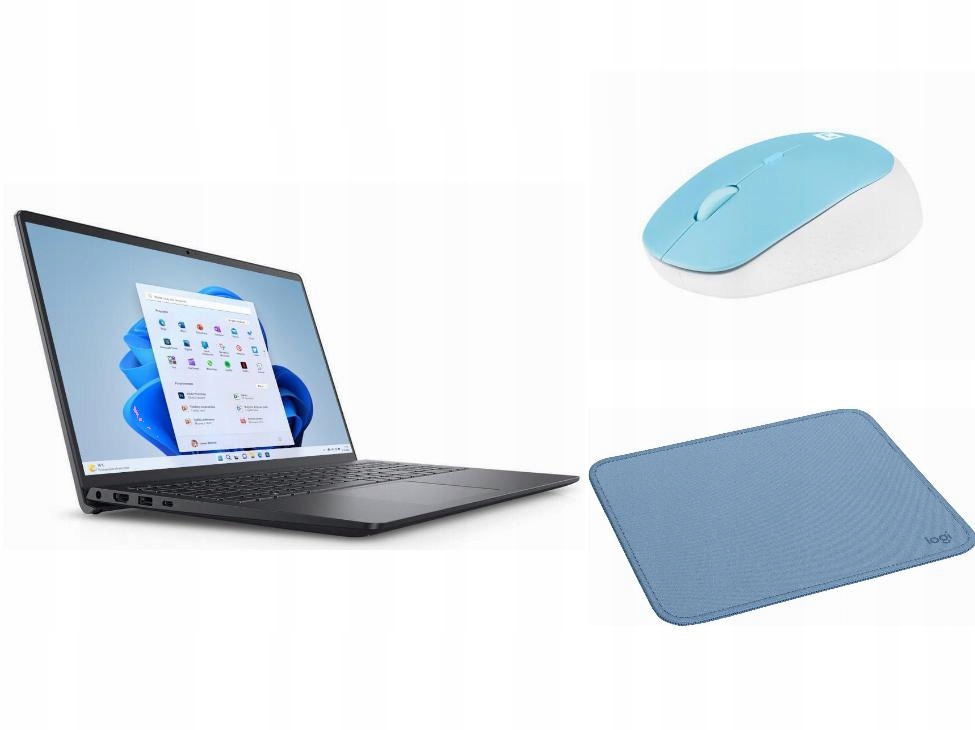 Laptop Dell Windows 11 Home Intel Core i5 Stylowa Myszka Podkładka
