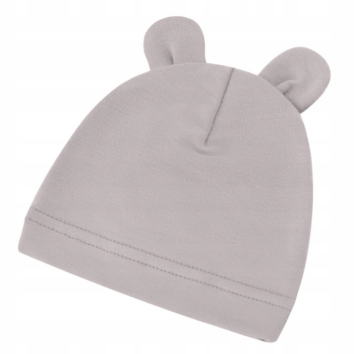 

Samiboo Bambusowa Czapeczka Newborn 3-12m Szary