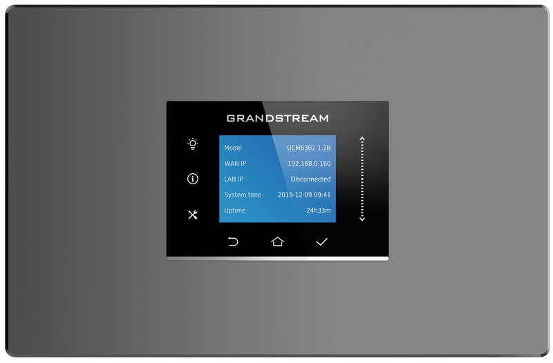 Grandstream UCM6302 VoIP Pbx, 1000 uživ., 150 súb. hov., videokonf. 20úč.…