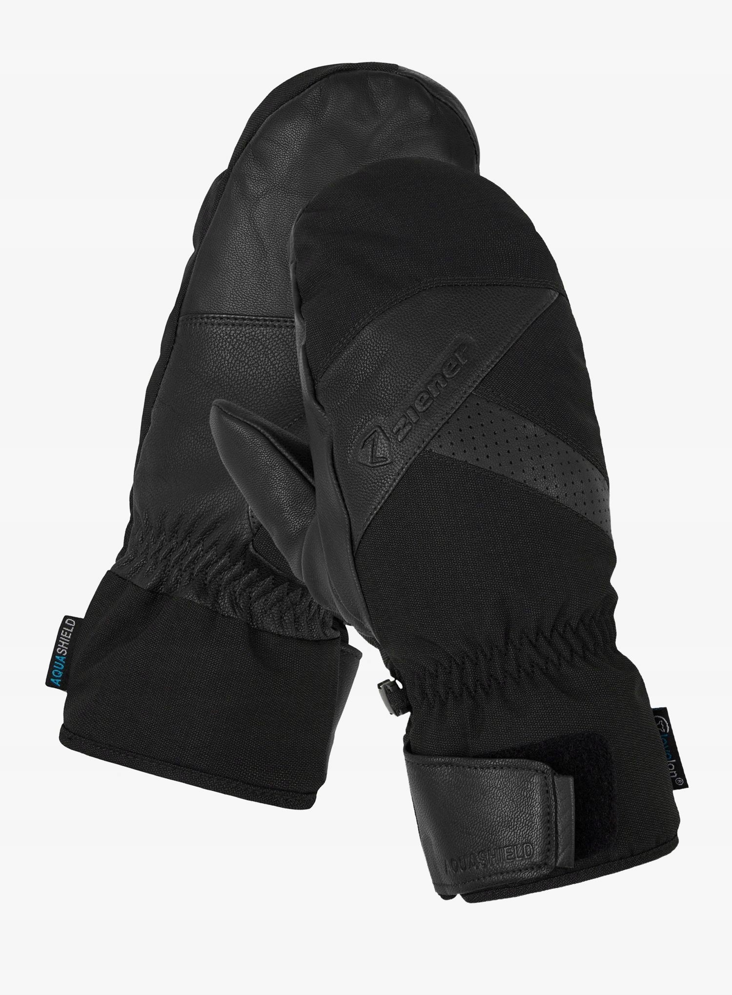 Palčáky Ziener Gettero As Aw Mitten Glove černé 10 (XL)