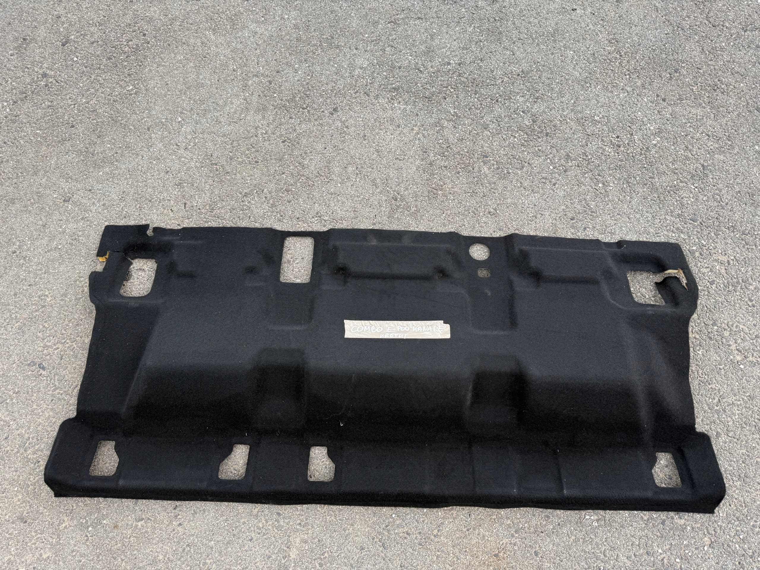 Berlingo PARTNER IV 4 Combo e ковер внутренний под