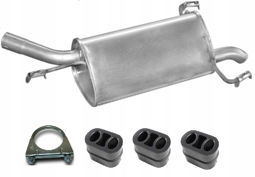 OPEL CORSA C 1.0 HATCHBACK 2000 - TŁUMIK KOŃCOWY