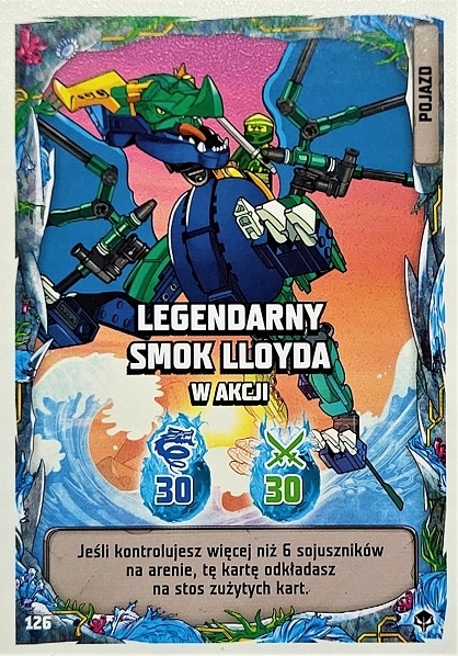 Lego Ninjago Karta Seria 7 nr 126