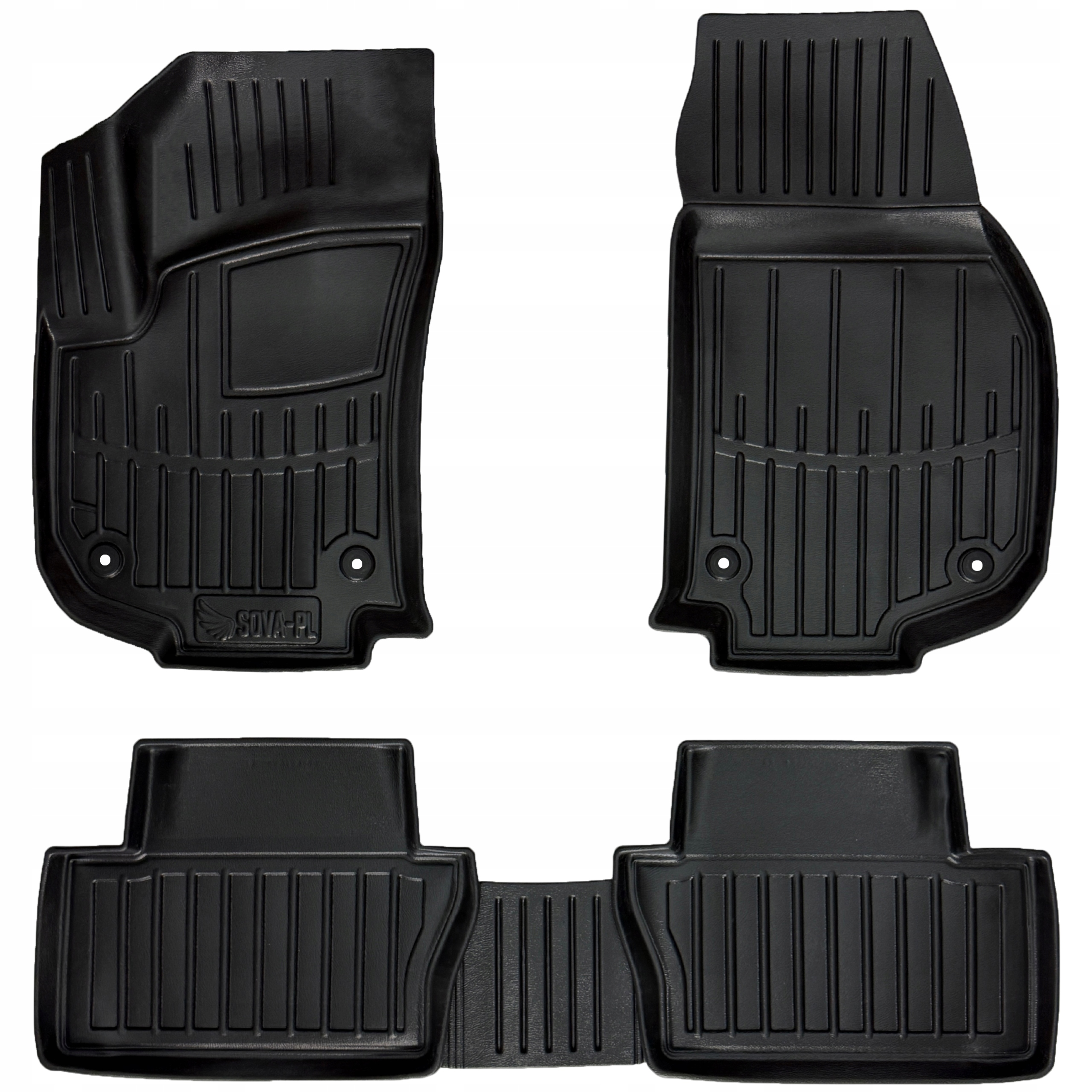 Dywaniki gumowe(TPE) Opel Zafira B 2005-2014