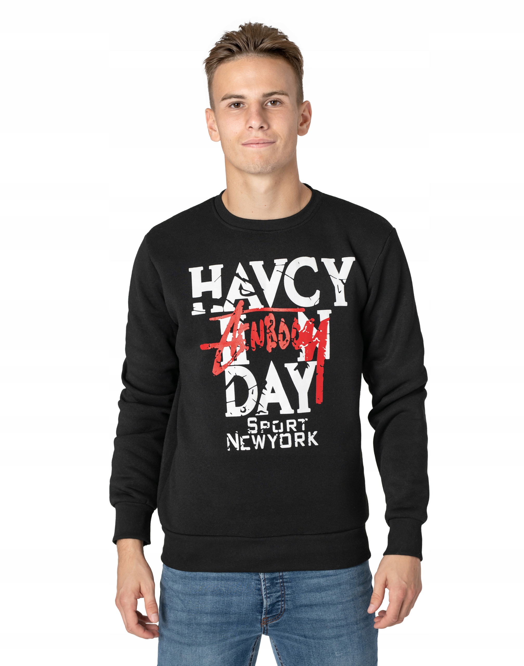 

Sportowa Bluza Męska Bawełniana Dresowa D820-1 XXL