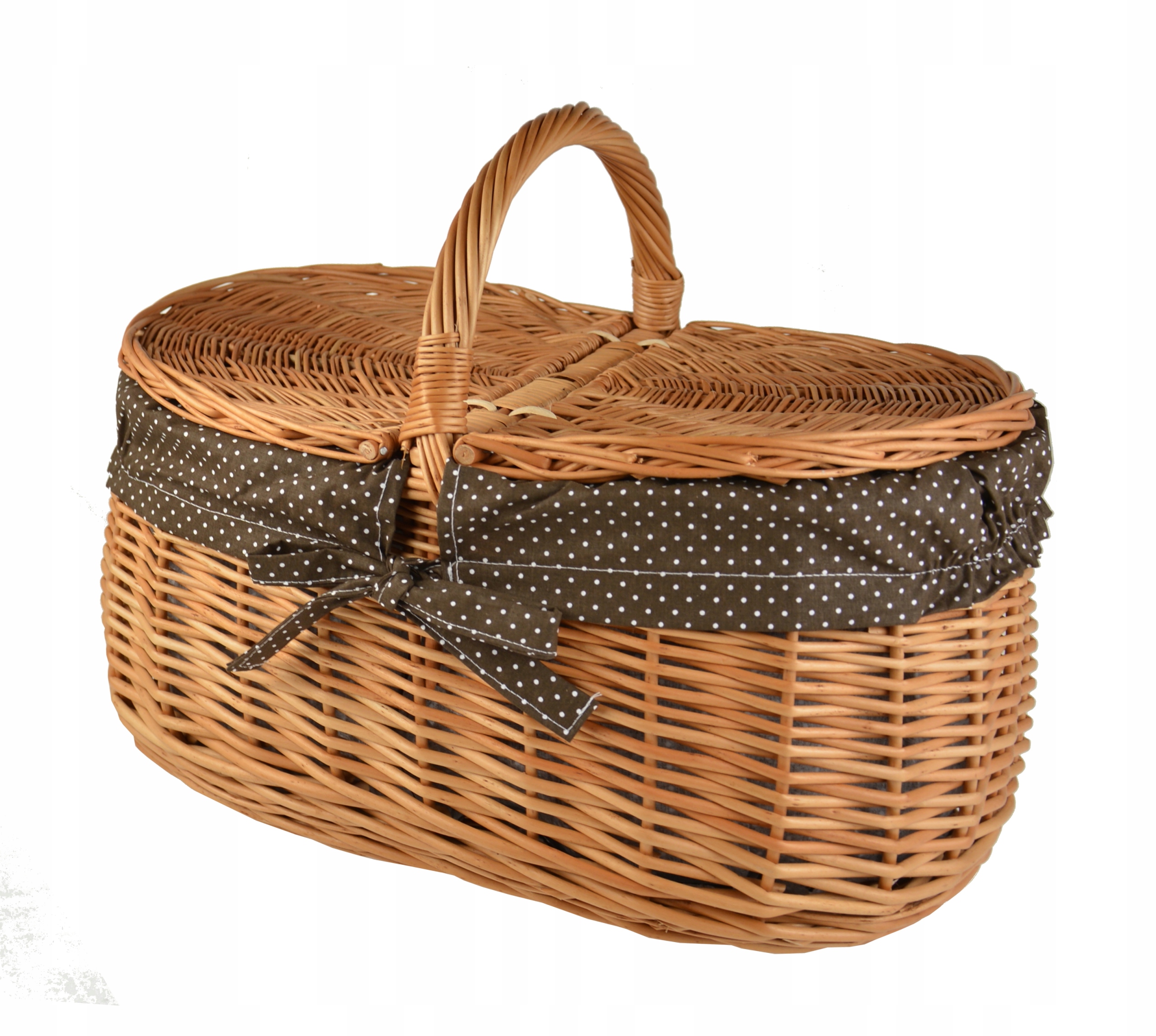 Košík Na Piknik proutěný Piknikový koš vel. XXL