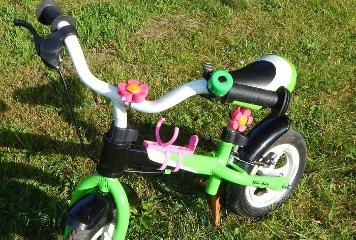 OŚWIETLENIE ROWEROWE 2 LAMPKI PRZÓD TYŁ KWIATEK EAN (GTIN) 5907780048558