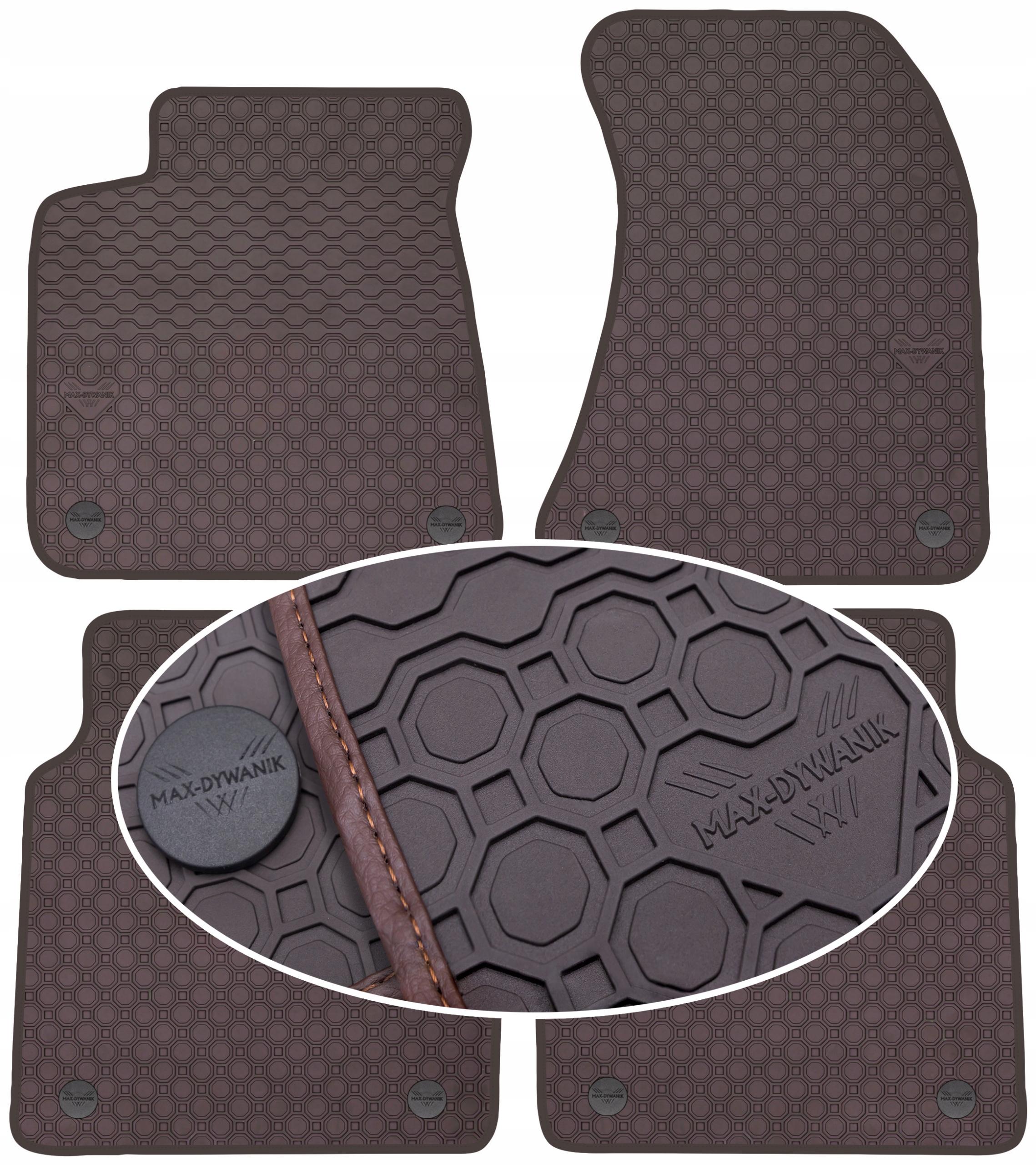 Коврики Max-Коврик резиновые 100459660800 4 el.