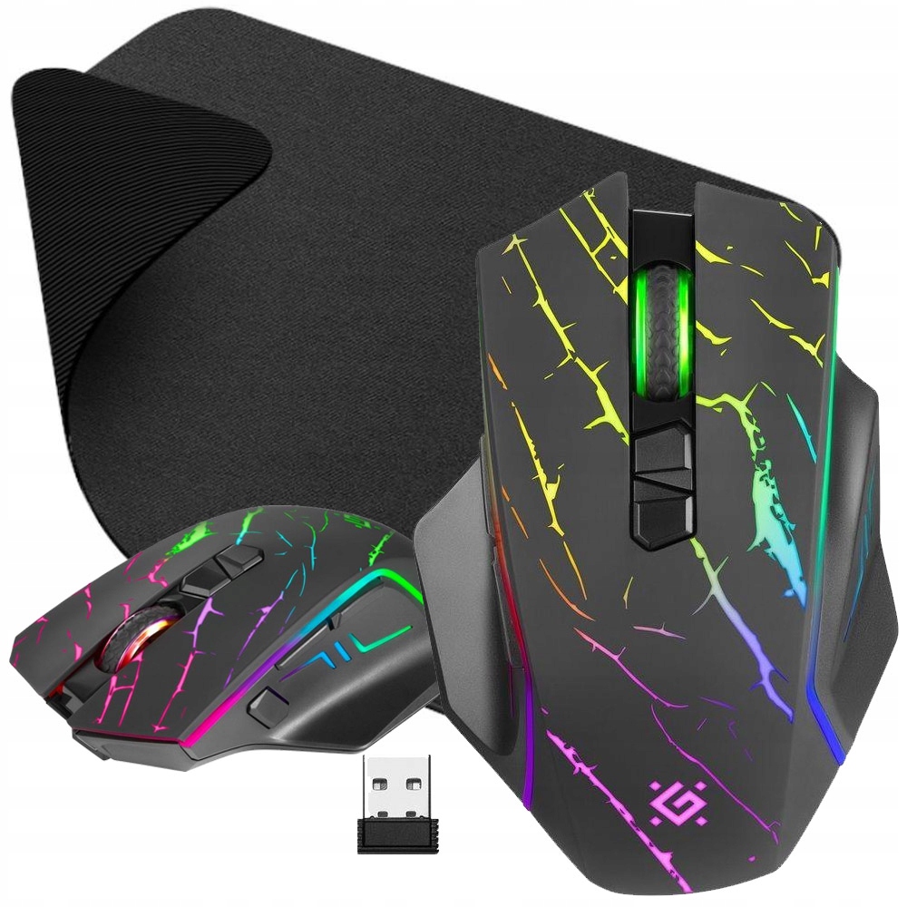 MYSZ DEFENDER GM-503 URAN OPTIC RF RGB 3200dpi 8P — 20
