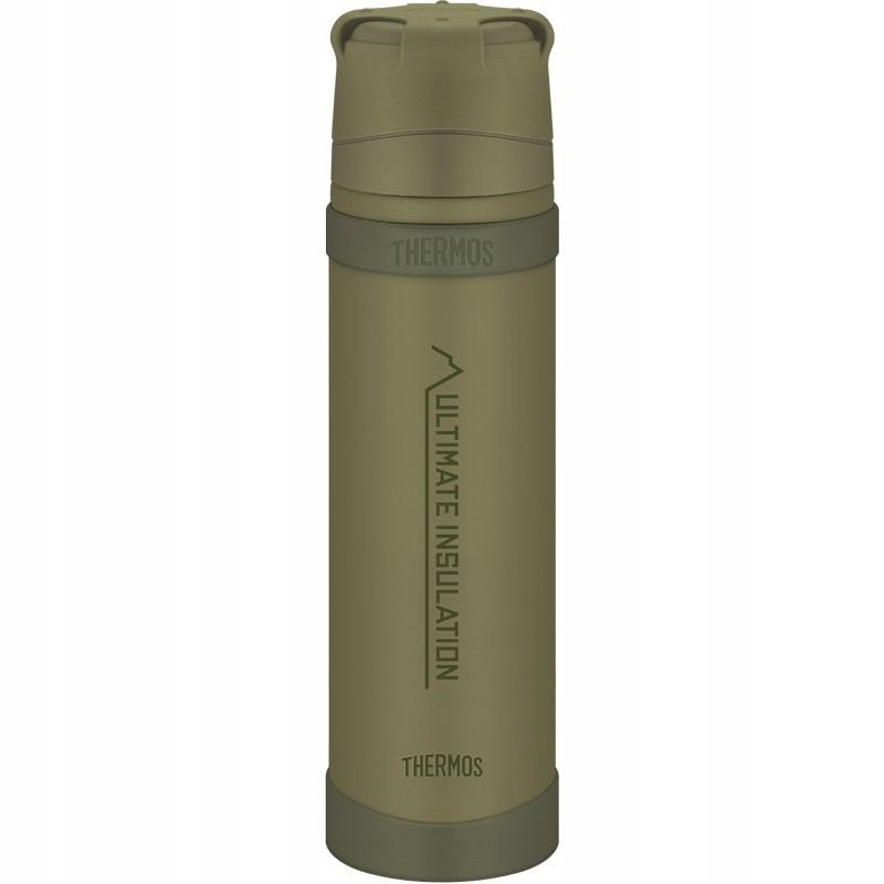 Thermos termos do warunków ekstremalnych 900 ml z kubkiem, khaki