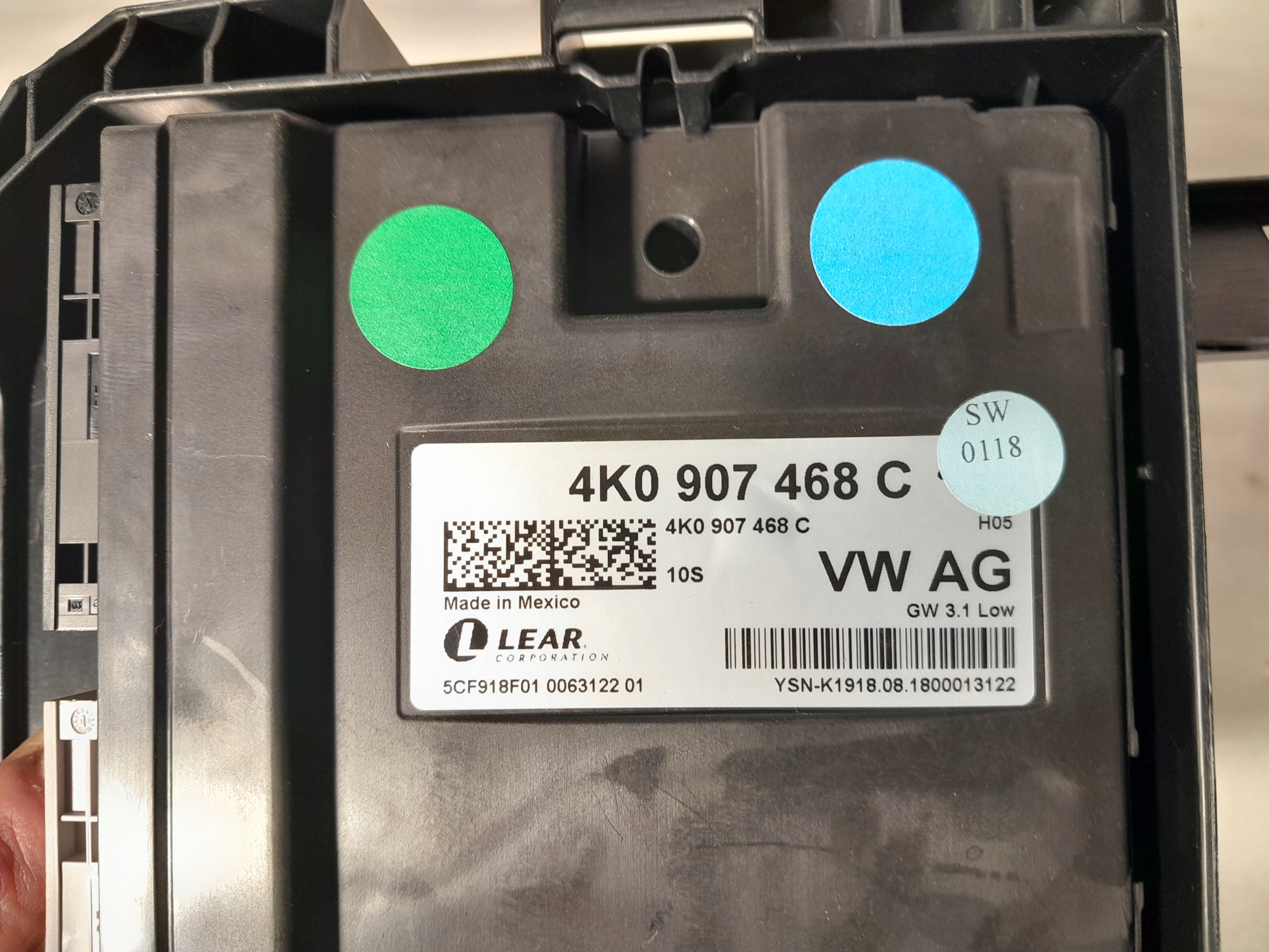 AUDI Q8 4M Centralina modulo GATEWAY 4K0907468C
