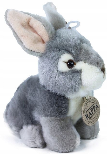 

Maskotka Zając Szary Zajączek Królik Mały 16cm