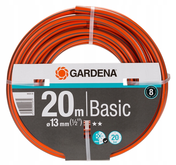 

Wąż ogrodowy Gardena Basic 1/2" 20 metrów