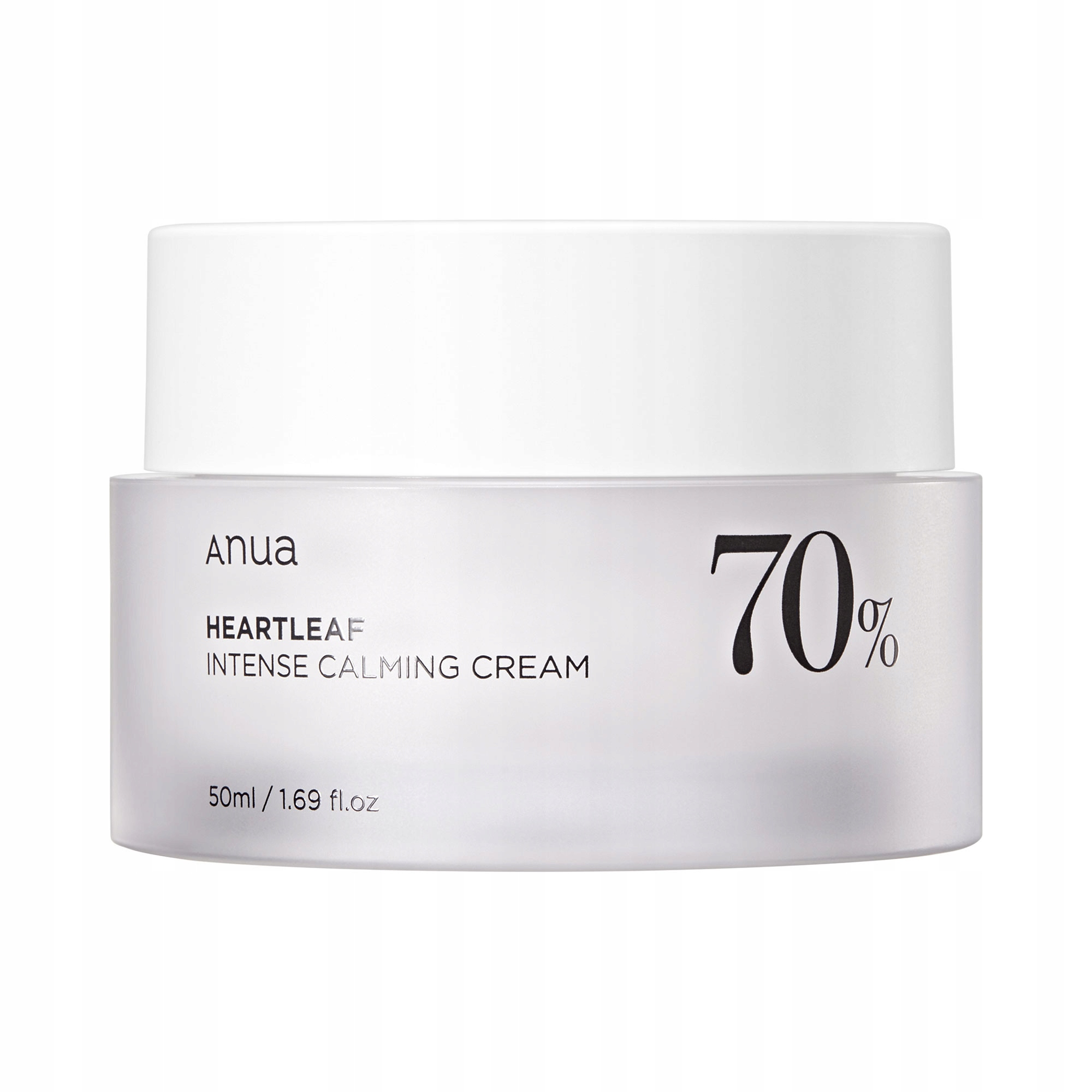 Anua Heartleaf 70 Intense Bohatý zklidňující krém s ceramidy a panthenolem
