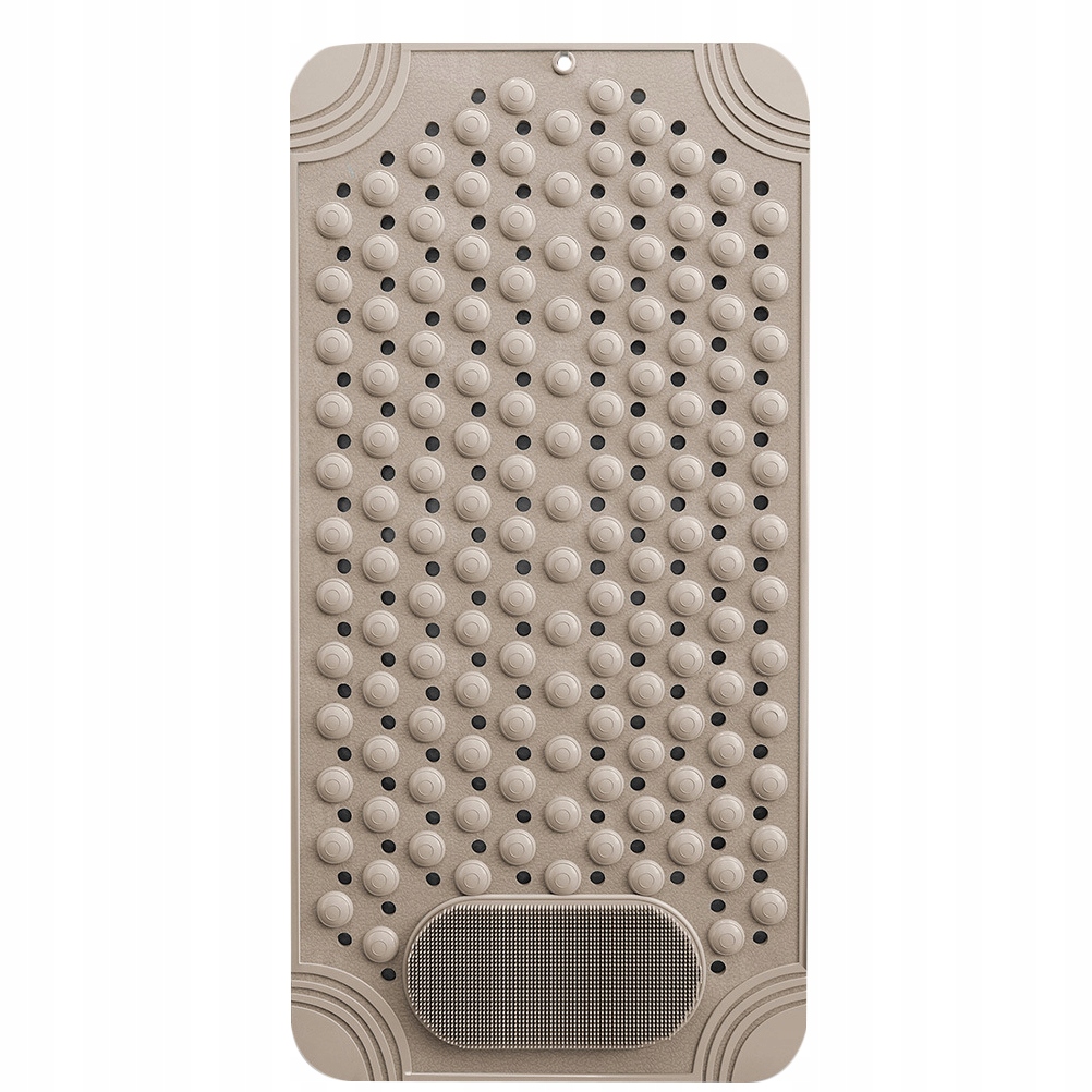 MATA DO MASAŻU STÓP I PLECÓW Z PRZYSSAWKAMI - BEŻOWA