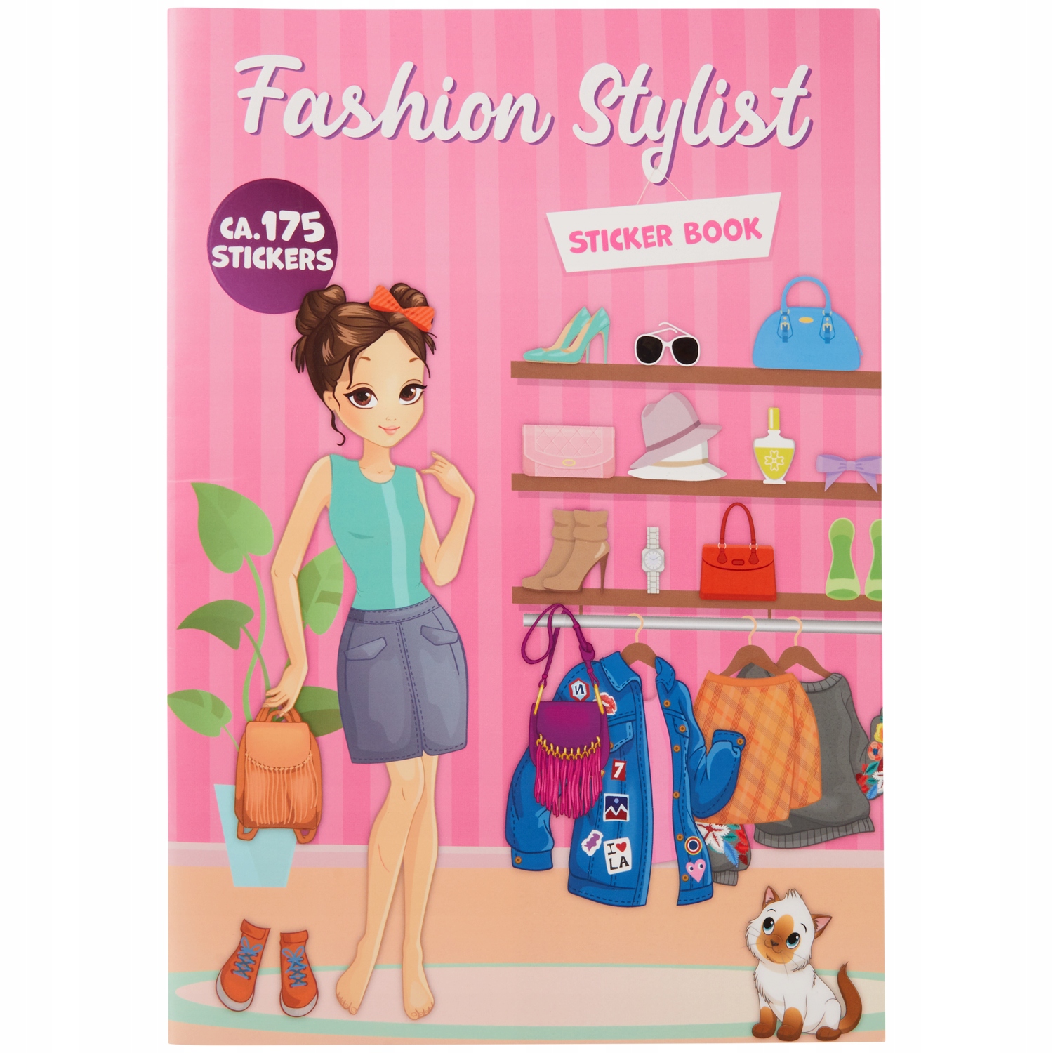

Książka z naklejkami 175 naklejek Fashion Stylist
