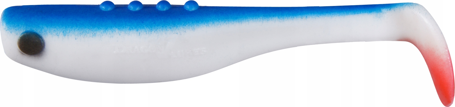 

Ripper Dragon BANDIT10cm White/blue red tail