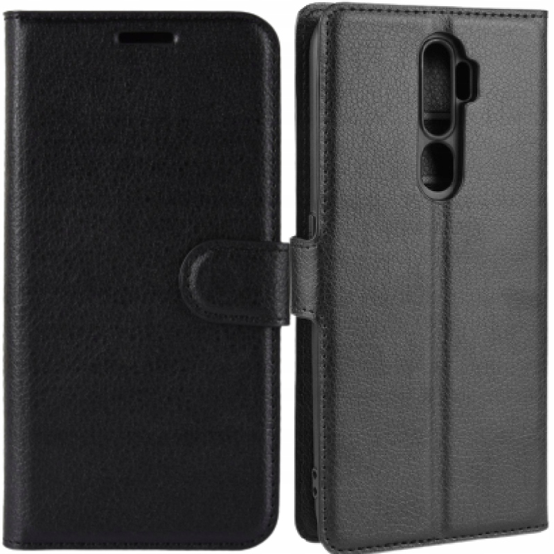 

Litchi Etui Skórzane Portfel Do Oppo A5/A9 2020