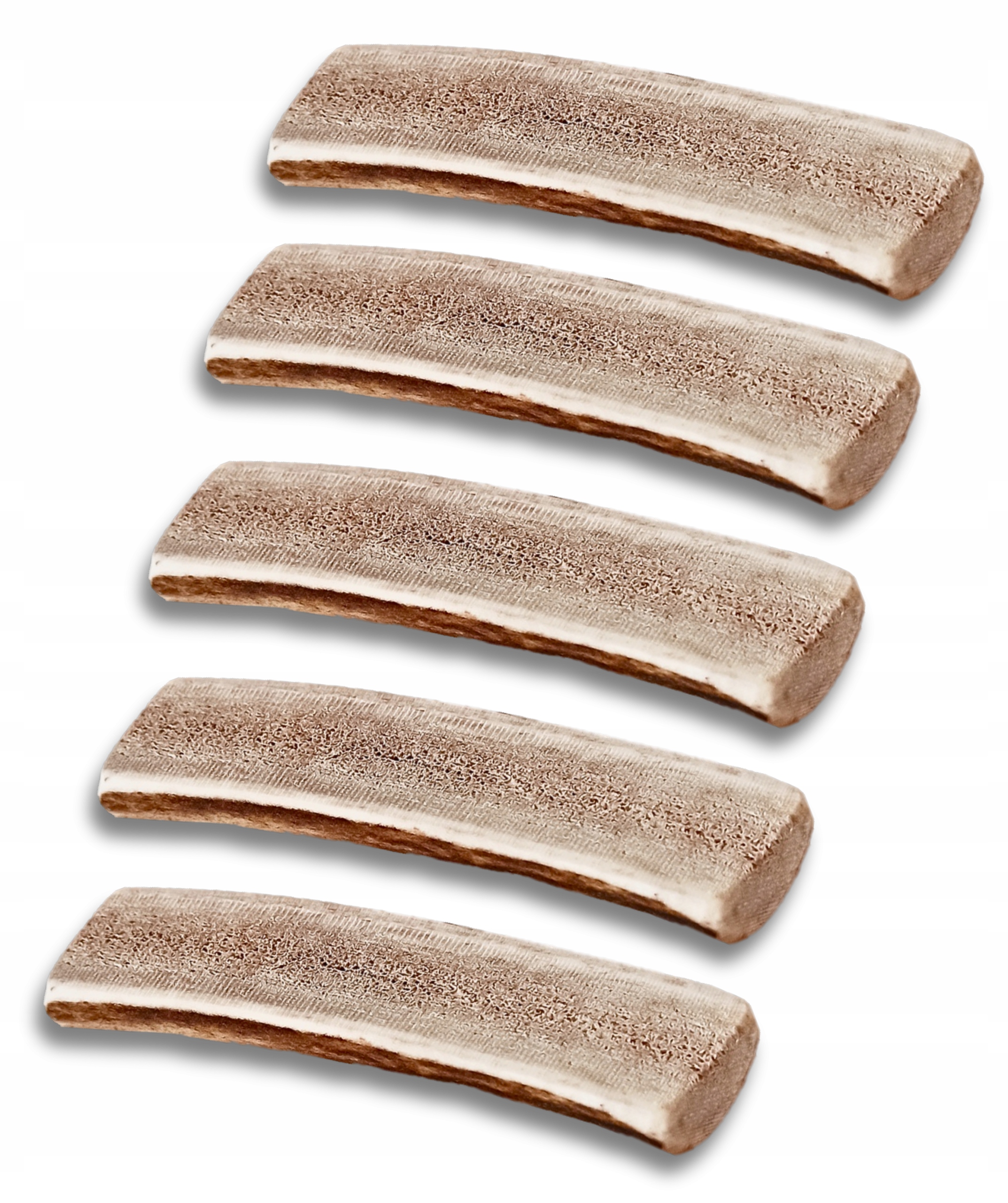 Levně Sada 5 x Kousátko z Jeleního parohu S snadné pro psa