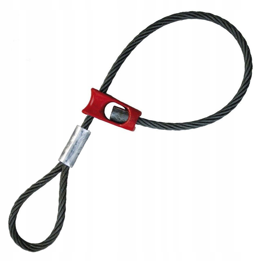 Trhací lano s smyčkou 10 mm x 10 m 7,1 t elastické.