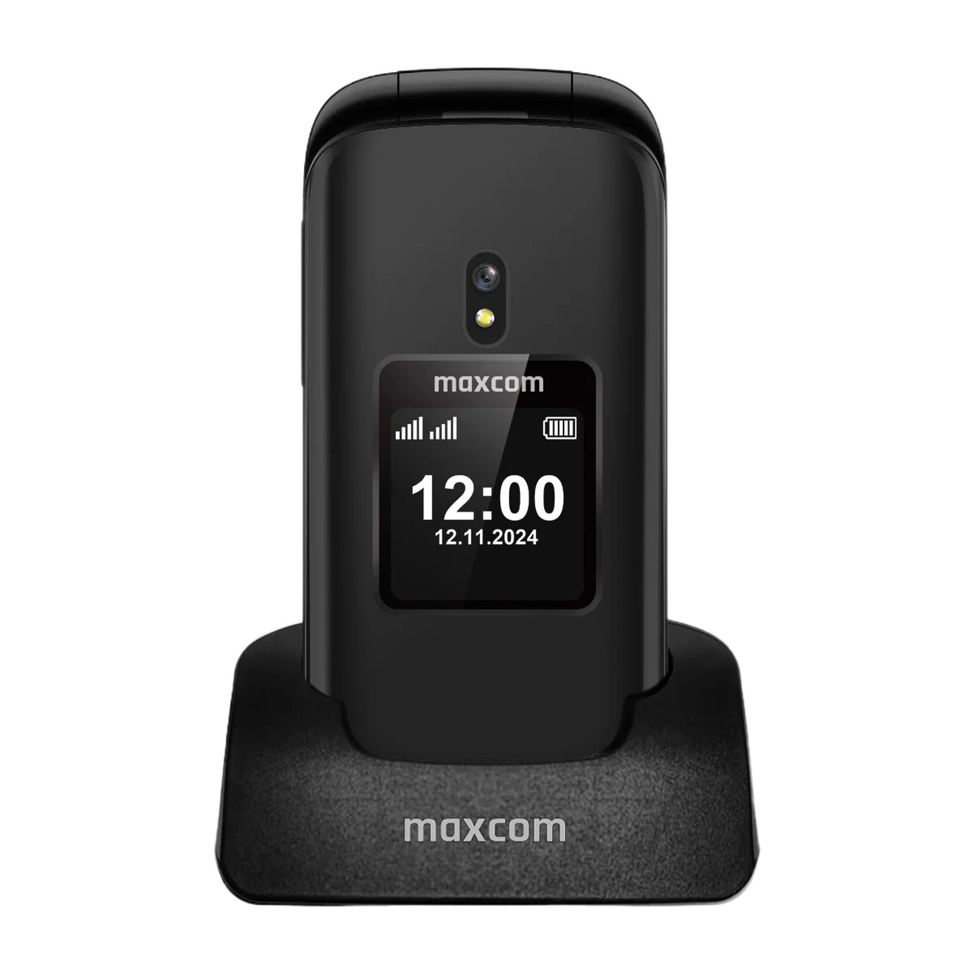 Telefon komórkowy z klapką Maxcom MM834 48/32 Mb 4G (lte) czarny