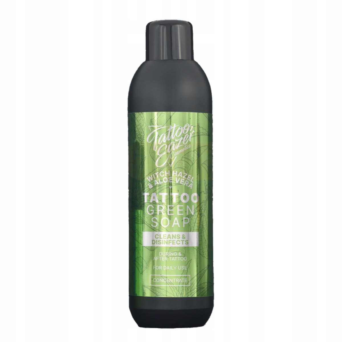 Zelené mýdlo Green Soap koncentrát Tattoo Eazer Aloe Vera 1000 ml
