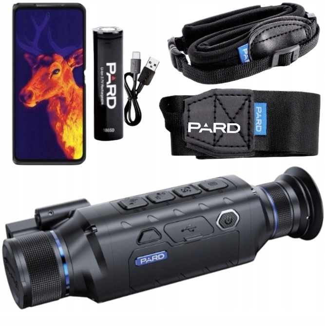 Monokulární/termovizní kamera s dálkoměrem Pard Leopard 480 LE4-25/LRF