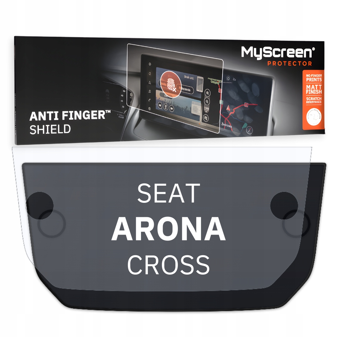 Matná fólie pro Seat Arona Fr Cross 2017 2021 8" MyScreen Anti Finger
