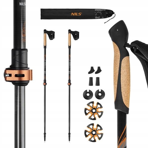 NW8613 Nordic Walking Hole, Uhlíkové Vlákno Nils