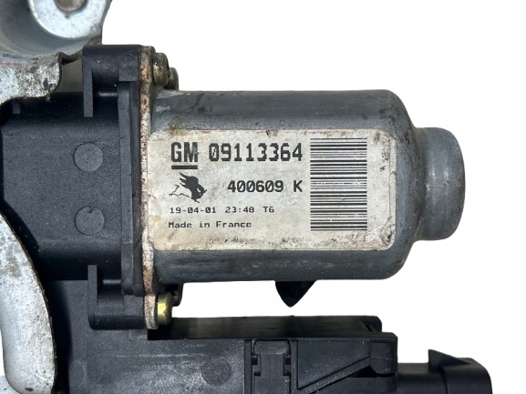 OPEL CORSA C window regulator mechanism right front 5D 09113368