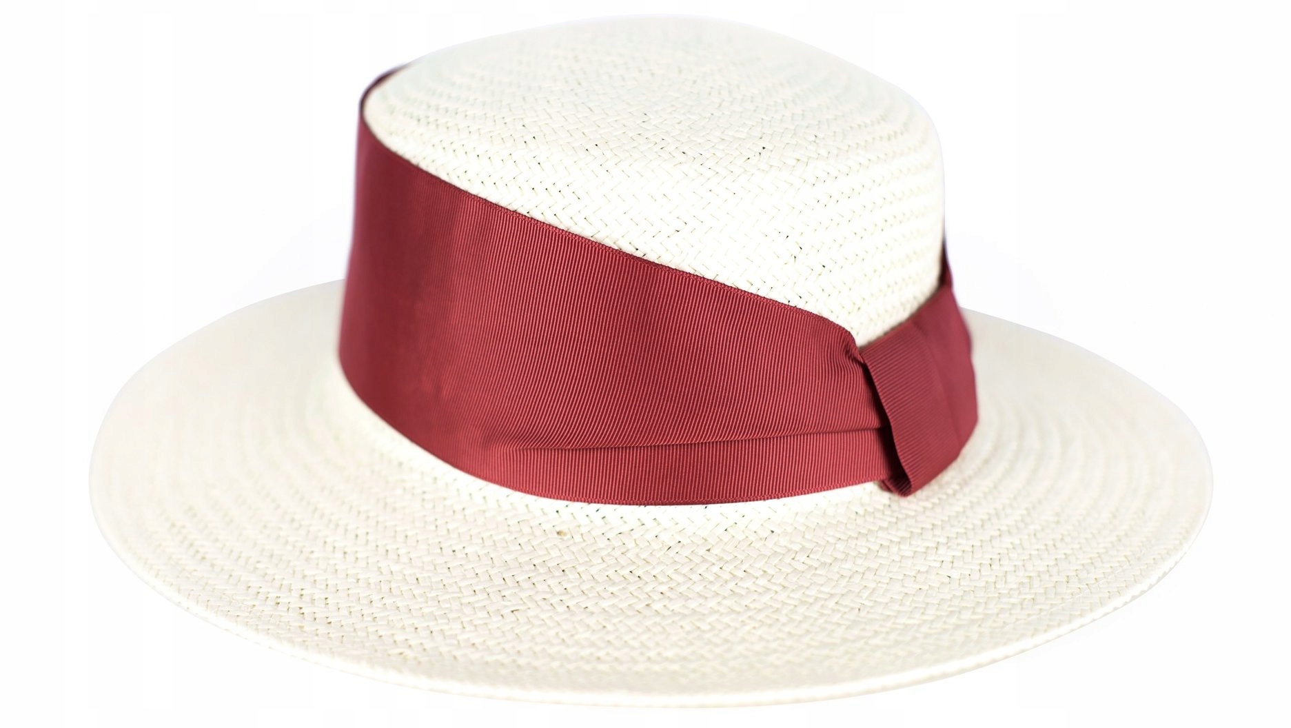 

Szaleo elegancki Kapelusz Wide Stripe cz20210-2