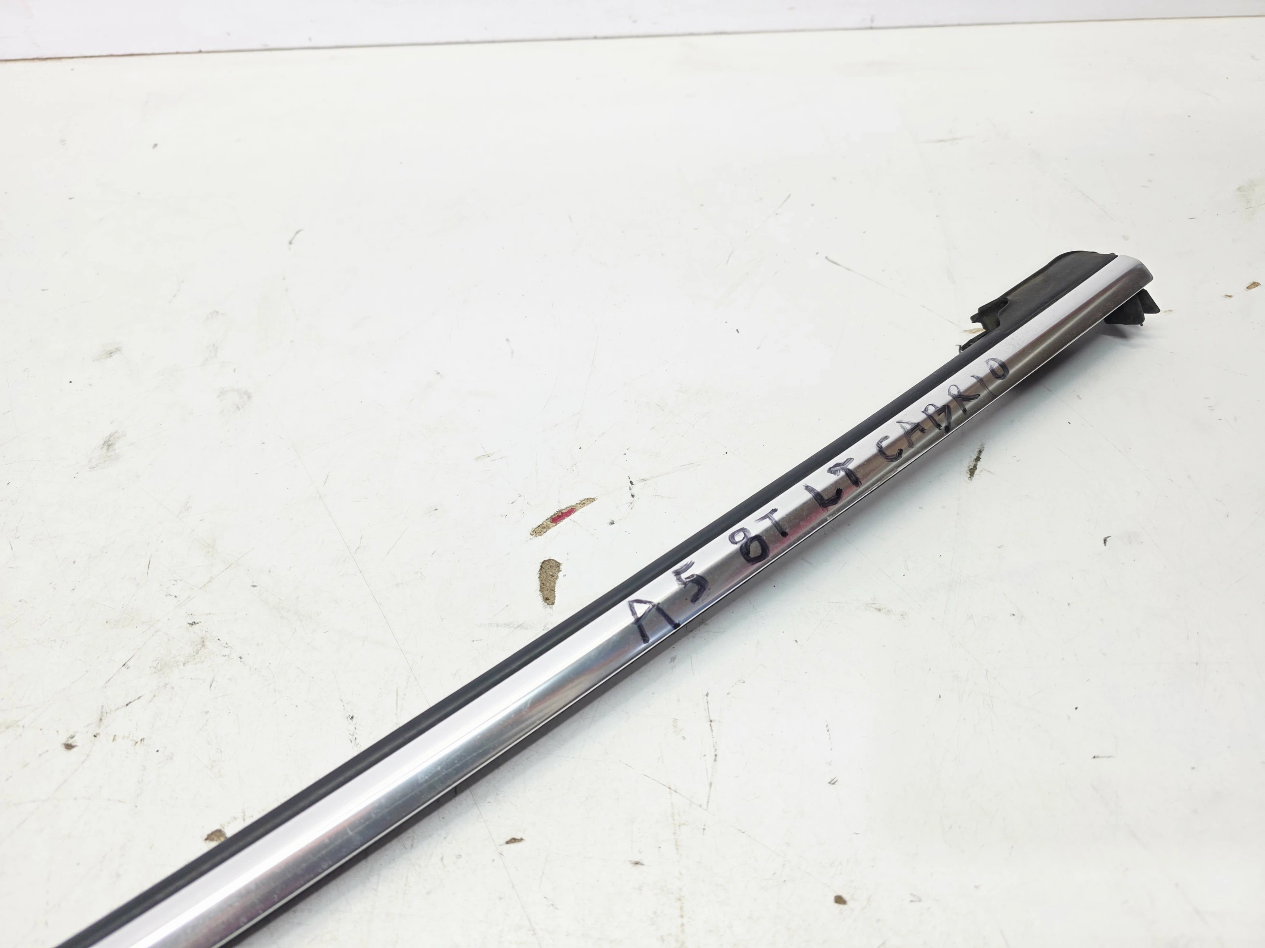 moulding CHROM left rear part AUDI A5 8F CABRIO 8F0853763D