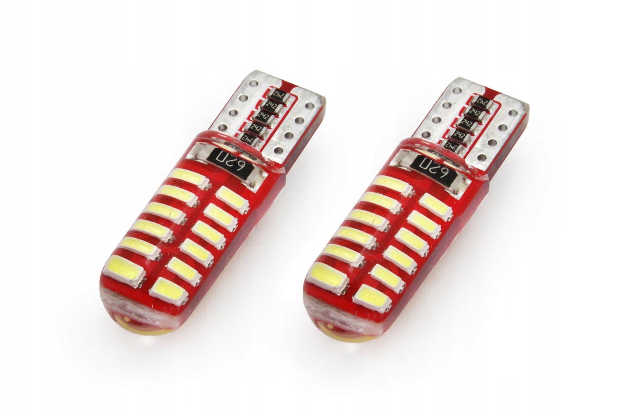 

Amio Żarówka Postojowa Canbus T10e Silca White 12V