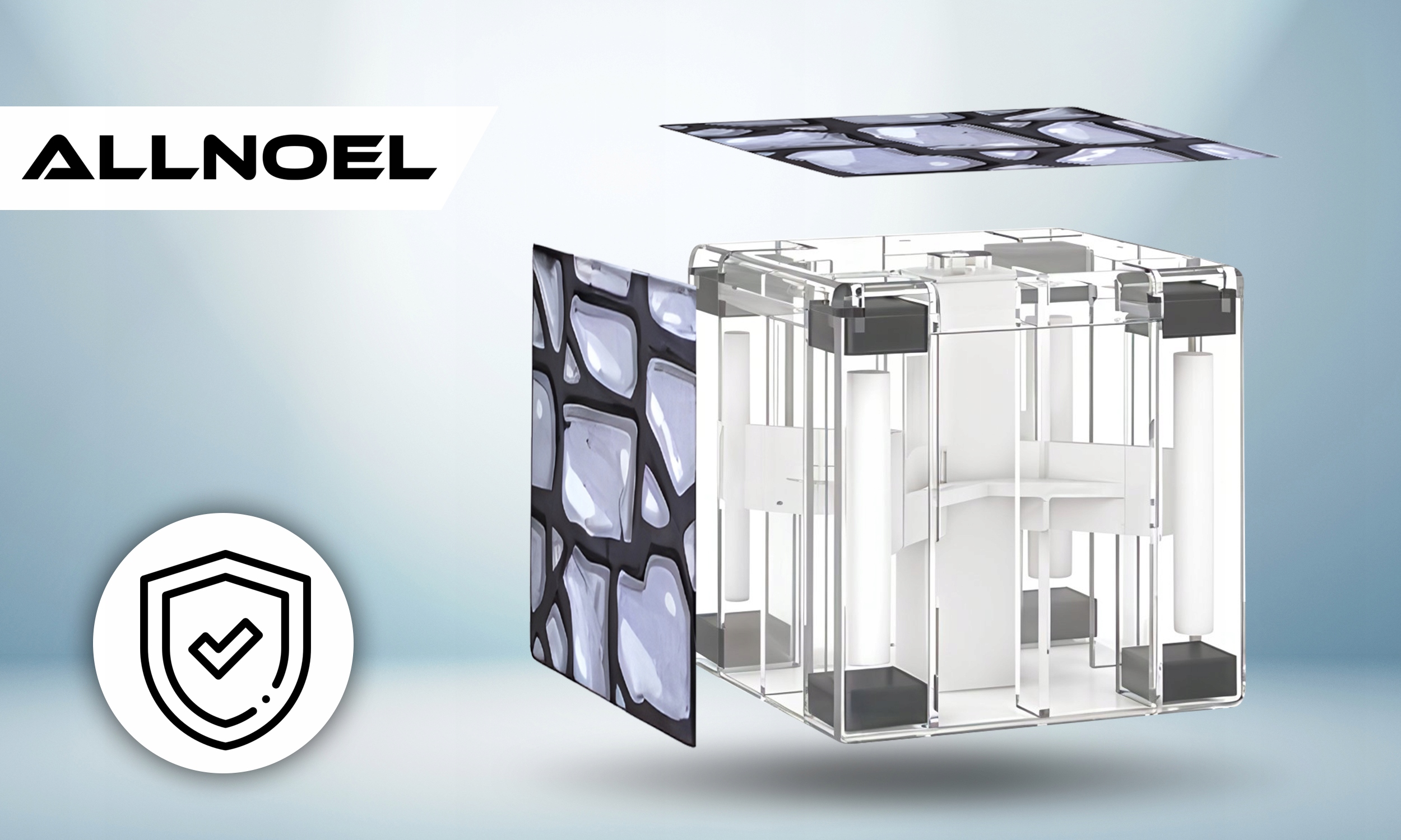 MAGNETINIAI KALADĖLIAI 200 ELEMENTŲ KUBELIŲ VAIKAMS + 8 FIGŪRĖLIŲ PIKSELIAI RINKINYS Medžiaga plastikas kita