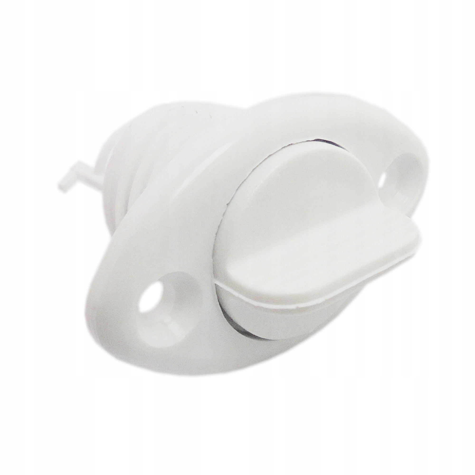 KOREK SPUSTOWY BIAŁY OWALNY 71013