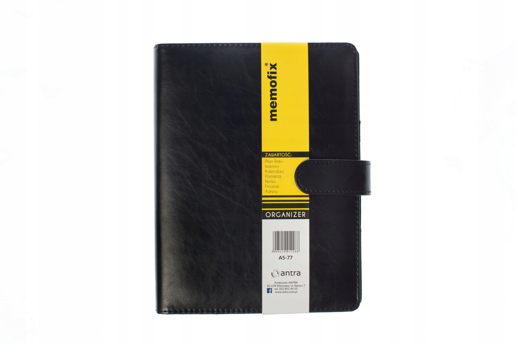 

Organizer Memofix Kieszonka A6 Czarny