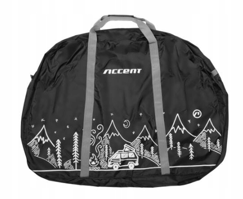 Pokrowiec na rower Accent Campvibe czarny