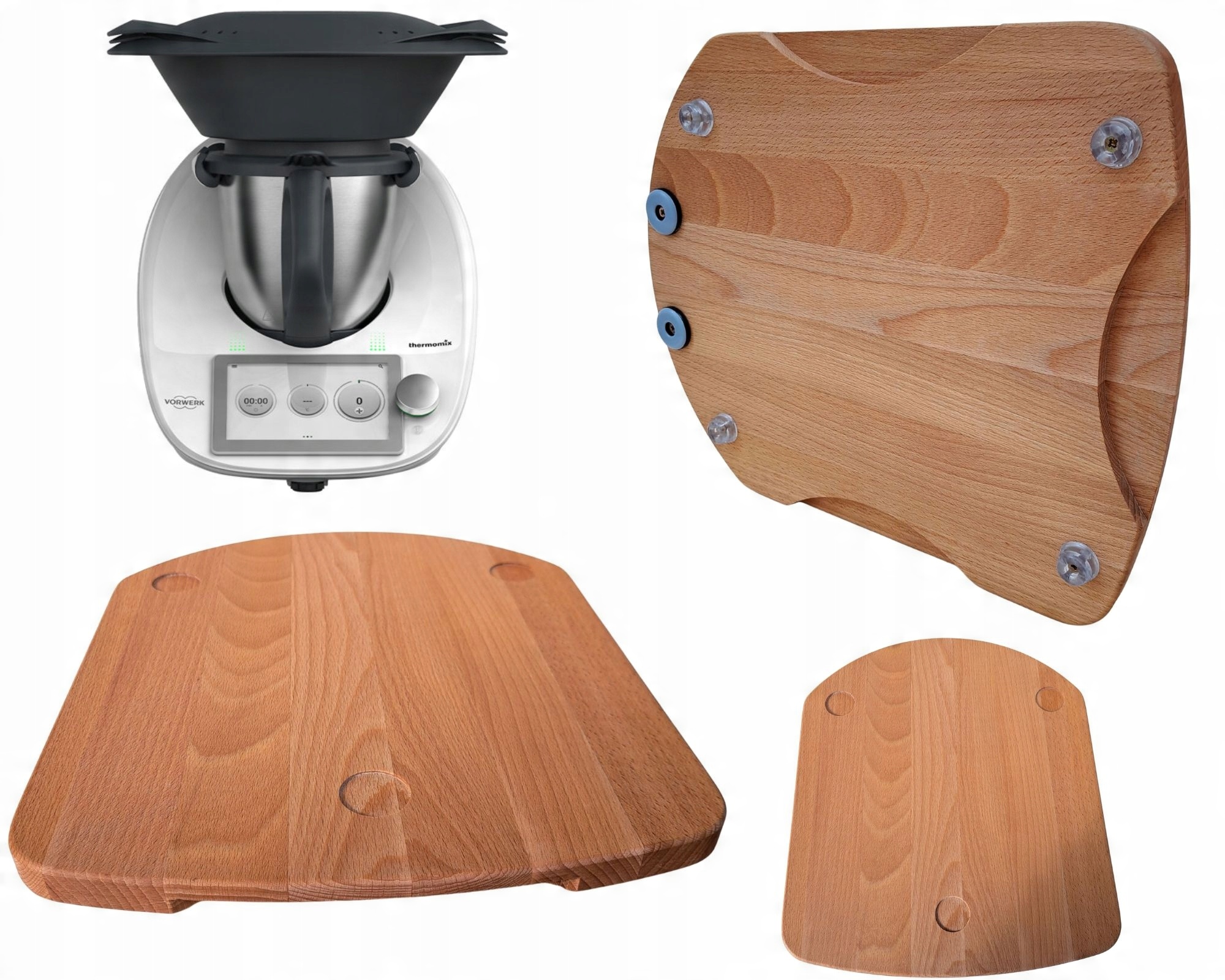 

Podstawka Deska Thermomix Termomiks TM6 TM5 Bukowa